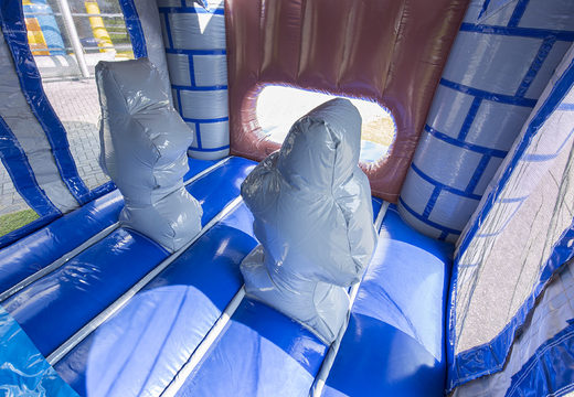 Order castle obstacle course with 3D objects for kids. Buy inflatable obstacle courses online now at JB Inflatables UK
