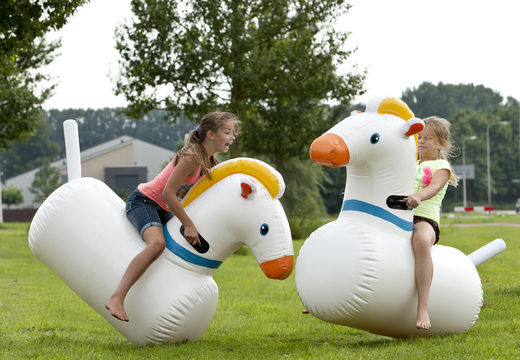 Order inflatable mega-sized bouncy horses for both old and young. Buy inflatable items online at JB Inflatables UK