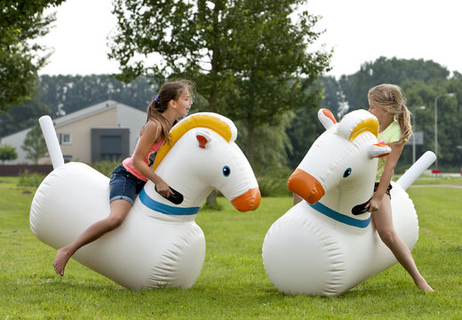 Buy inflatable mega-sized bouncy horses for both old and young. Order inflatable items online at JB Inflatables UK