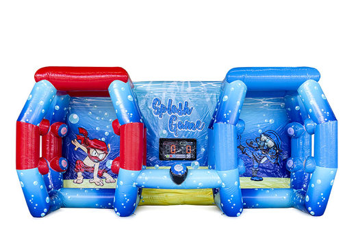 Get inflatable IPS Ninja Splash with a water sprayer for both young and old. Order inflatable IPS Ninja attractions now online at JB Inflatables UK 