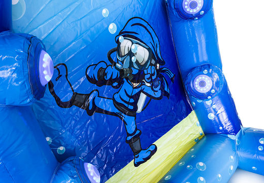 Buy Inflatable IPS Ninja Splash with a water sprayer for both young and old. Order inflatable IPS Ninja attractions now online at JB Inflatables UK 