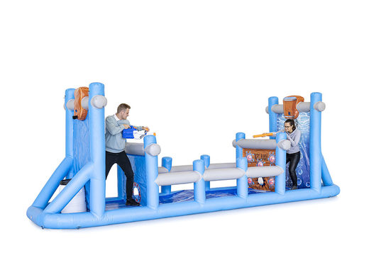 Order inflatable IPS Water Wars with water cannons for both young and old. Buy inflatable water attractions online now at JB Inflatables UK 