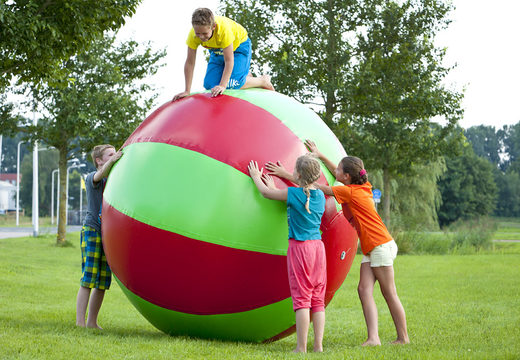 Buy inflatable multi-purpose 1.5 and 2 meter green-red super balls for both old and young. Order inflatable items online at JB Inflatables UK