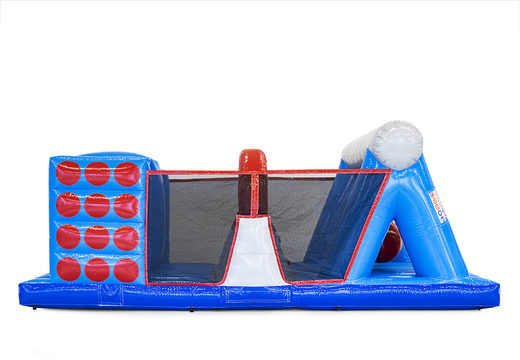 Buy an inflatable 40-piece giga modular Way Out obstacle course for children. Order inflatable obstacle courses online now at JB Inflatables UK
