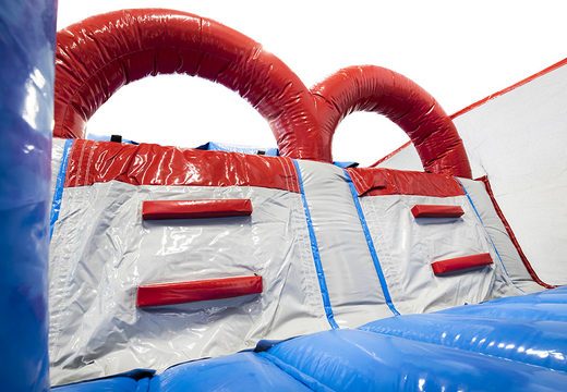 Order 40-piece giant modular inflatable Way Out obstacle course for children. Buy inflatable obstacle courses online now at JB Inflatables UK