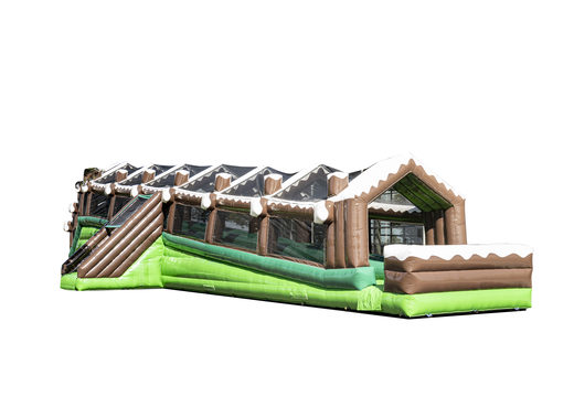 Order inflatable inflatable mega roller track in winter theme for both young and old. Buy inflatable winter attractions online now at JB Inflatables UK