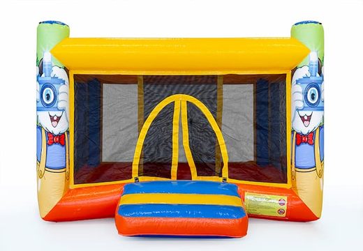 Order a covered square ball pit bouncy castle for kids. Buy bouncy castles online at JB Inflatables UK