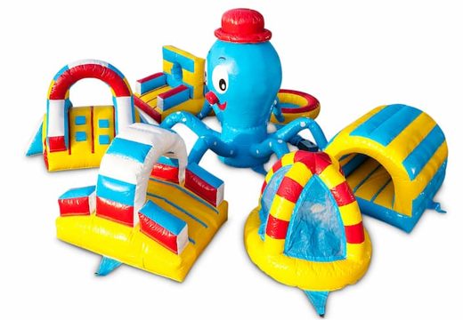 Buy inflatable play fun play island bouncy castle in octopus theme for children. Order bouncy castles online at JB Inflatables UK