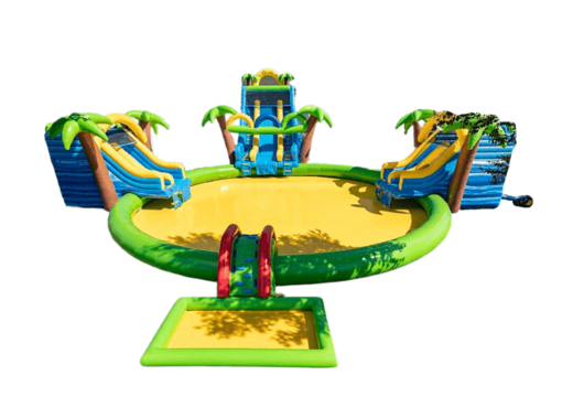 Round XL waterpark in Jungle theme available for online order through JB